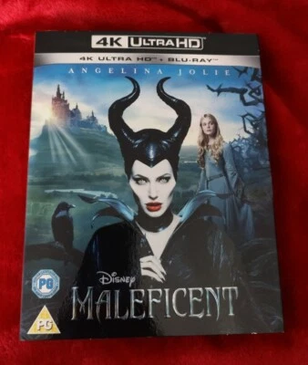 MALEFICENT 4K UHD + BLU RAY NEW AND SEALED WITH SLIPCOVER UK RELEASE - Image 1 of 3