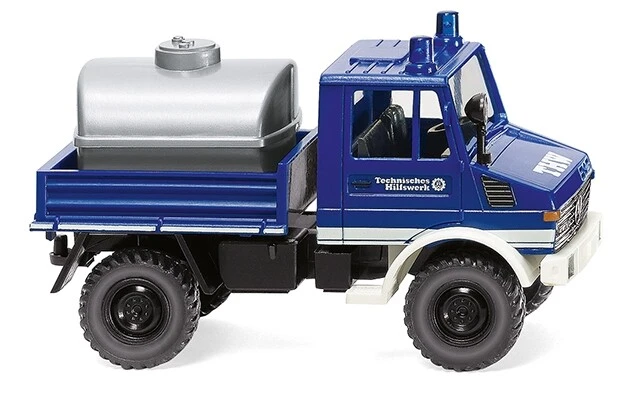 WIKING - UNIMOG U 1300 THW - 1/87 - WIK037403 - Image 1 of 1