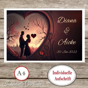 Valentinstag Geschenk Liebe Hochzeitstag Jahrestag oder Einfach nur So :o) D69 - Bild 1 von 1
