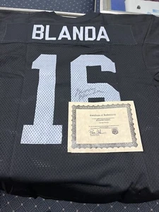 George Blanda Autographed NFL # 16 Jersey with COA…Raiders HOF - Picture 1 of 10