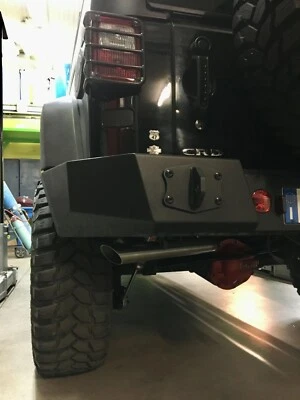 Terminale scarico marmitta Jeep Wrangler JK 2.8 CRD 3.8 3.6 V6 Rubicon Sahara - Immagine 1 di 4