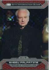 Star Wars Chrome Perspectives II X Fractor Parallel Base Card 21-S S. Palpatine