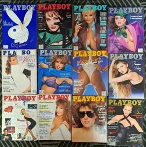 PLAYBOY MAGAZINE 1987 COMPLETE YEAR 12 ISSUES WITH CENTERFOLDS VG - Picture 1 of 1