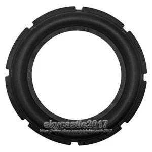 2pcs 12" inch Speaker Rubber Edge Replacement Bass Woofer Surround Circle Repair - Picture 1 of 8
