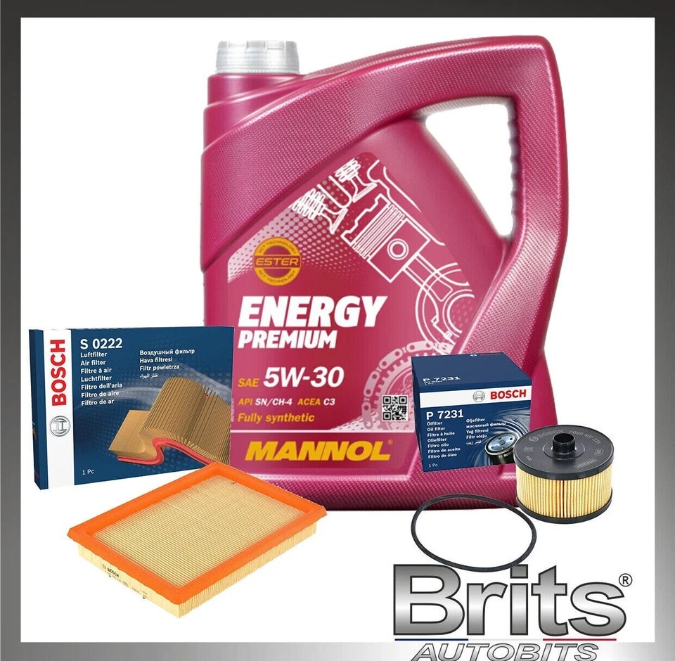 KIT DE SERVICIO BOSCH DE ACEITE FILTROS DE AIRE Y ACEITE PARA NISSAN JUKE 2014-19 1.2 DIG-T gasolina Foto 1 de 4