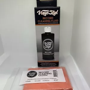 Vinyl Styl® Vinyl Record Cleaning Cloth & Record Cleaning Fluid Set - Picture 1 of 7