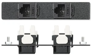 Dos RJ-45 hembra para perforar Extron 70-491-25 para CAT 6 blanco - Imagen 1 de 1