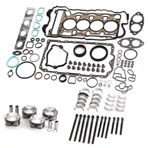 Engine Overhaul Gaskets Pistons Kit For BMW 320i 520i Z4 E60 E90 E84 E85 N46 2.0 - Picture 1 of 8