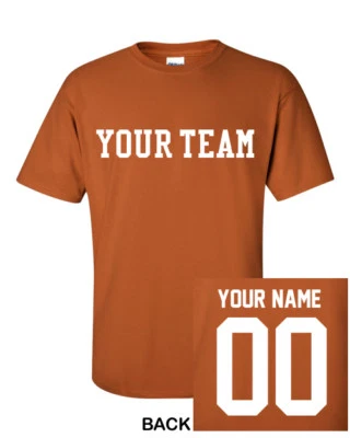 Camiseta PERSONALIZADA JUVENIL CAMISETA COLORES Personalizada Nombre Número Equipo Béisbol NIÑOS Foto 1 de 3