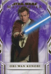 Star Wars Masterwork 2018 Purple [50] Base Card 5 Obi-Wan Kenobi - Picture 1 of 1