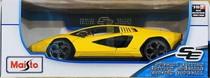 Maisto 1/18 Diecast Special Edition Lamborghini Countach LPI 800-4 Yellow - Bild 1 von 7