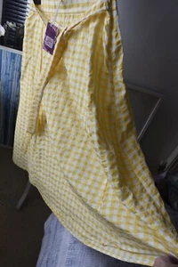New Joe Browns Gingham Cotton Lined Skirt Size 14 Drop 76cm/30" - Picture 1 of 3