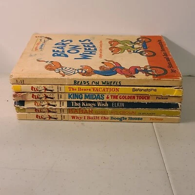 Lote de 6 libros de colección Dr Seuss King Midas Kings Wish, Why I build the Boogle house  Foto 1 de 4