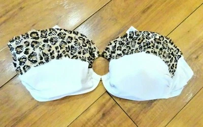 Victorias Secret ROSA Traje de baño sin tirantes Baño Bikini Top Sujetador Pequeño Foto 1 de 2
