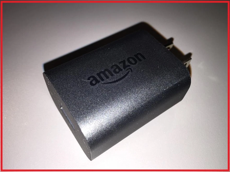Amazon 9W PowerFast Official OEM USB Charger Power Adapter Fire Tablets Echo Etc - Image 1 of 1