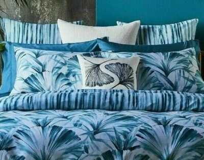 Par (2) fundas europeas Frette Versila nuevas en paquete Foto 1 de 4