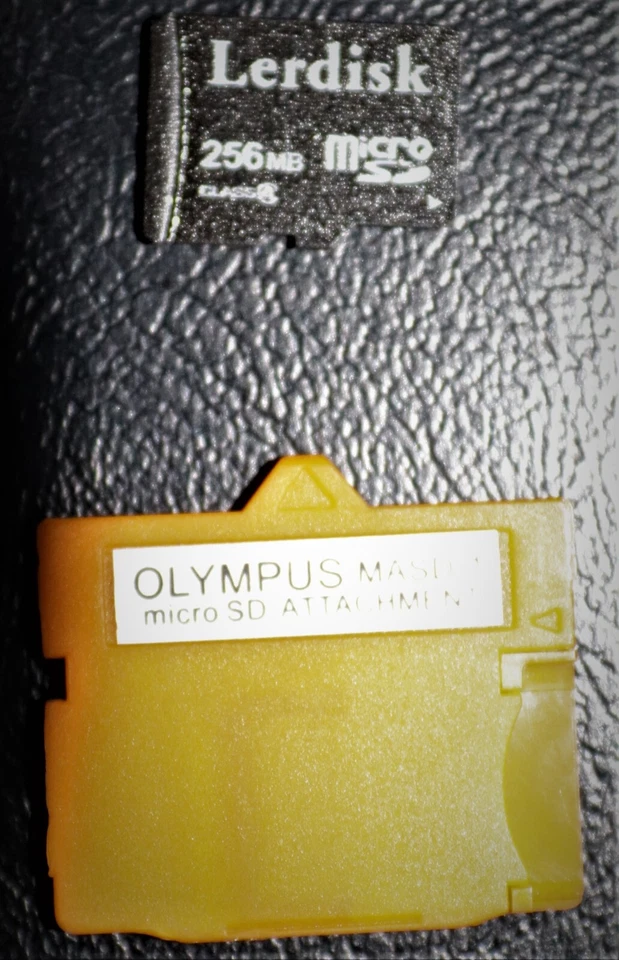 XD Picture Card Adapter+256MB MicroSDHC Memory Card OLYMPUS - Image 1 of 1