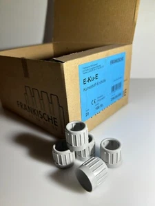 100x Fränkische E-Ku-E Typ 20, Kunststoff-Endtülle, Grau - Bild 1 von 3