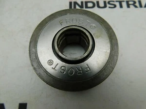 Frost Conveyor Roller 0973600, Nitrile Sealed, Tread Diameter: 2.268", Flange Di - Picture 1 of 3