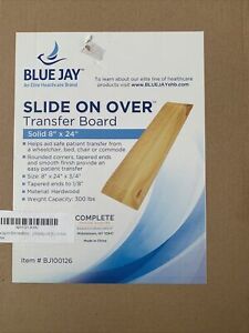 Blue Jay Slide On Over Transfer Board Wooden Slide Board-Wheelchair Users 24"x8