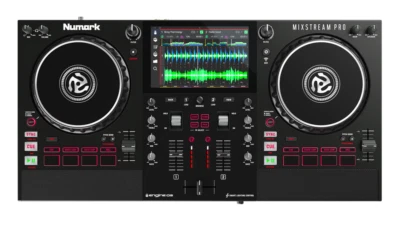 Numark Mixstream Pro Standalone Streaming DJ Controller with Built-In Speakers - Image 1 of 4
