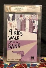 4 Kids Walk Into a Bank 1 WonderCon Variant 2016 Not CGC 9.8 SS Signed Rosenberg