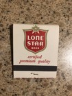 Match Book Lone Star Beer New San Antonio TX #9 for sale