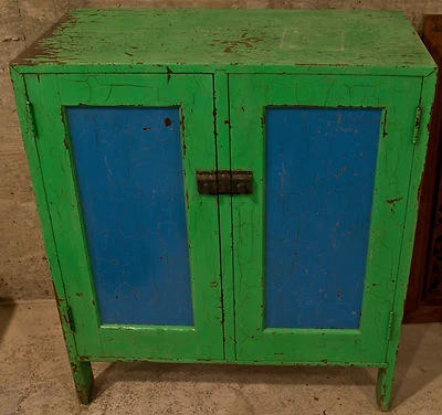 Antique School Cabinet - West Woodland Elementary (John B Allen School) - Image 1 of 4