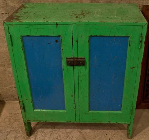 Antique School Cabinet - West Woodland Elementary (John B Allen School) Cover