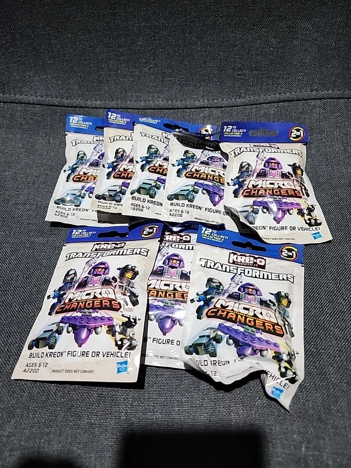 Kreo Transformers Micro Cambiadores Colección 2 Lote de 8 Foto 1 de 4