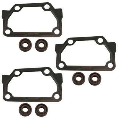 Juego de 3 juntas de válvula de escape Yamaha y kit de sellado de eje GP1200-R XLT1200 Foto 1 de 3