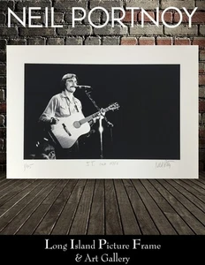 Neil Portnoy JT Circa 1970's - James Taylor L/ED Sign/Number Giclee - Picture 1 of 4