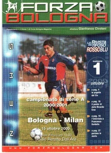 Programma Bologna - Milan Serie A 2000/01 - Picture 1 of 1