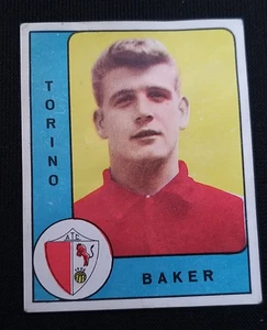 *** FUSSBALLSPIELER PANINI 1961/62 ERSTE AUSGABE MATT *** BAKER (TURIN) !!! - Bild 1 von 2