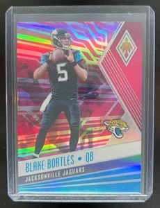 2017 Panini Phoenix Blake Bortles Pink 13/199 #14 Jacksonville Jaguars - Picture 1 of 10