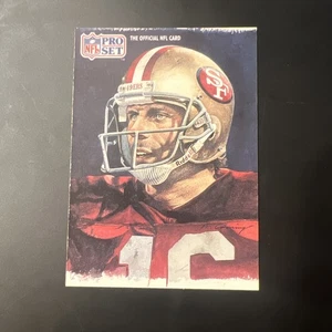 1991 Pro Set Football Joe Montana #387 San Francisco 49ers tatsächliche Versandkosten - Bild 1 von 2