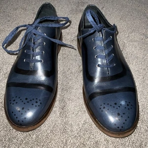 Esquivel California's Hand Made Women’s Blue Oxfords US 9 - Picture 1 of 9