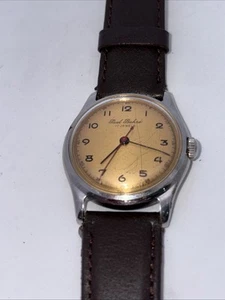 RARO OROLOGIO DA POLSO PAUL BUHRE VINTAGE SWISS MADE - 32MM - FUNZIONANTE - MIGLIORE OFFERTA - Foto 1 di 17