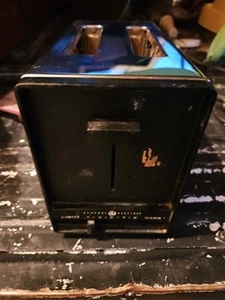 General Electric Toaster GE A8T17 Chrom sauber Mid Century Modern funktioniert   - Bild 1 von 5