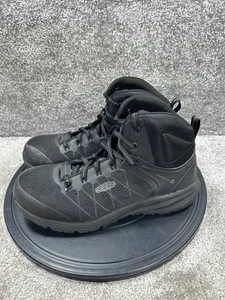 Keen Shoes Mens Size 12 D Vista Energy Mid Carbon Toe Work Black Slip Resistant - Picture 1 of 7