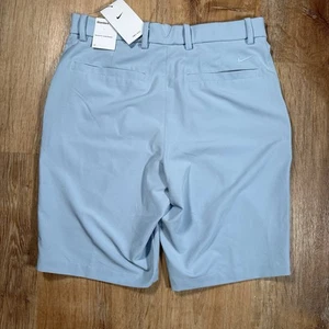 NEW Nike Dri-FIT Victory Mens Size 30 10.5” Inseam Golf Light Blue Shorts $68 - Picture 1 of 8