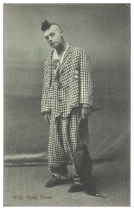 S6119/ Willy Pauly Clown  Variete Zirkus AK ca.1912 - Picture 1 of 2