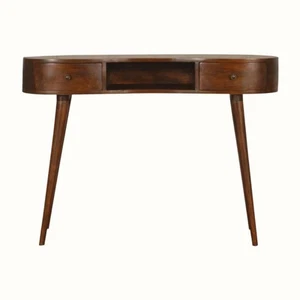 Haft Writing Desk, Large - Chestnut - Picture 1 of 6