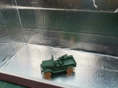 3D Printing Model 1/72/87/48 U.S. Army WC-21 medium Jeep Model Unpainted - Image 1 of 2
