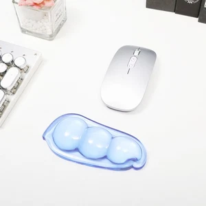 New Silicone Dutch Bean Mouse Pad Wrist Rest Cooling Hand Pillow Office And _ha - Picture 1 of 17