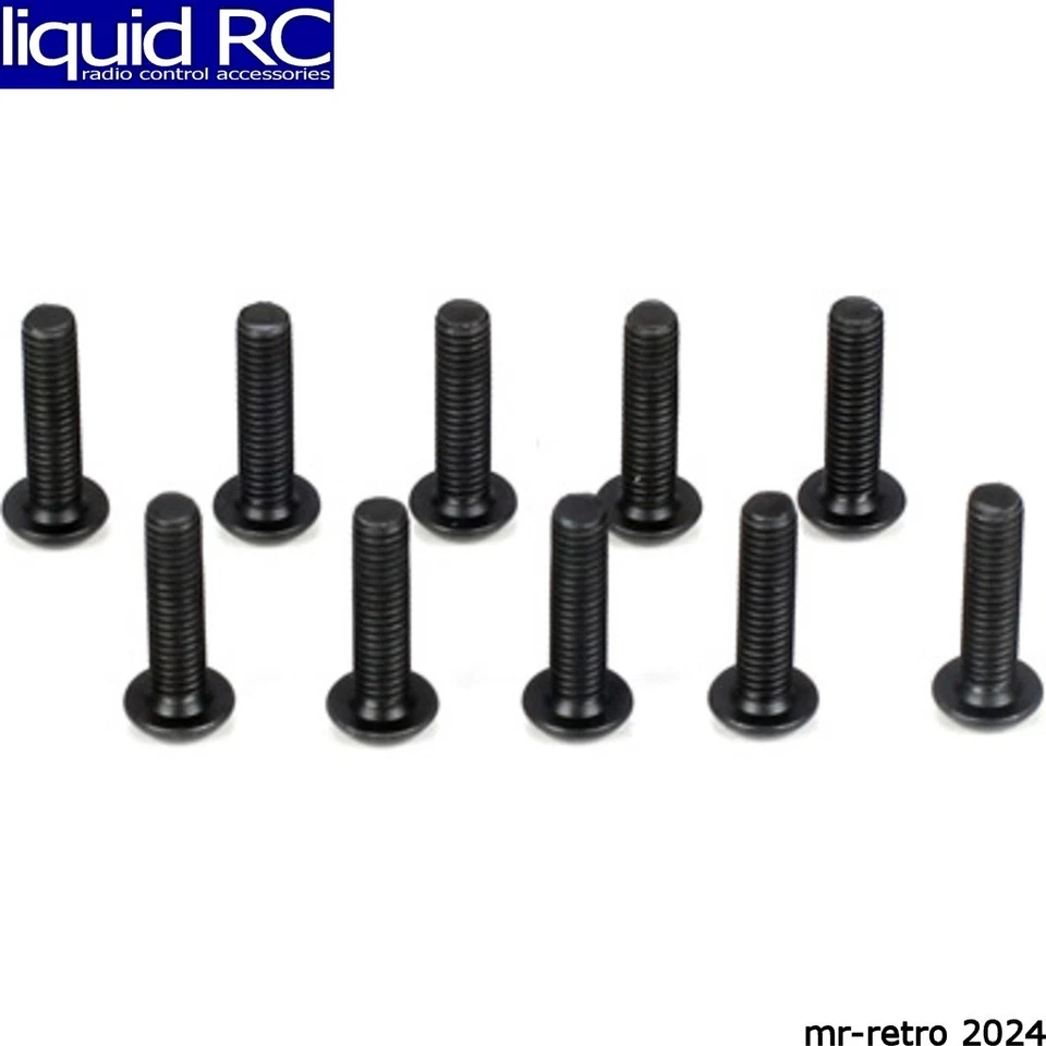 Team Losi Racing 5904 M3x12mm BHCS Button Head Cap Screws (10) - Image 1 of 1
