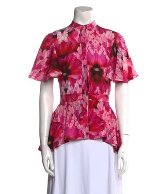 Alexander McQueen шелковая блузка размер 38 - Изображение 1 из 4