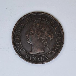 1892 Canada One Cent 1C Victoria Canadian Coin High Grade #SA23 - Picture 1 of 3