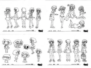 Hidamari schizzo a nido d'ape materiale per impostazione - Foto 1 di 2