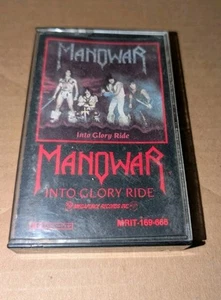 MANOWAR: Into Glory Ride Pre-Megaforce Cassette Tape Heavy Metal - Picture 1 of 3
